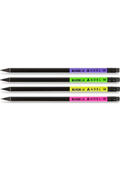 Kaliteli Karışık 12'li Kurşun Kalem Faber Adel Çok Renkli