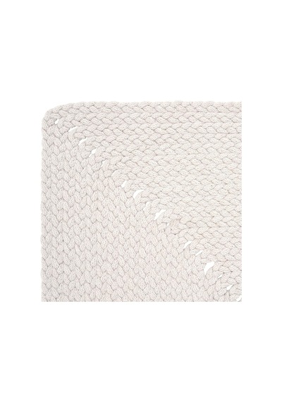 Cool Halı Glenn 605 Beyaz Banyo Halısı Antre Halısı Hasır Dokulu Kilim Banyo Paspası Dekoratif Mutfak Halısı Diğer
