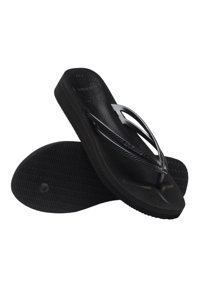 Havaianas Wedges Siyah Terlik Siyah