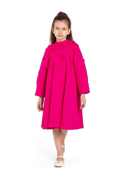 Xo Kids Kız Çocuk Elbise 4-8 Yaş 9192 Pembe