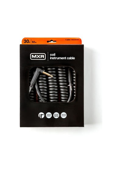 Mxr Dcıcb30r Blk Ra Right/straight Coil Kablo 9 Metre