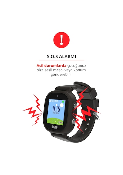 Wiky Watch 5E e-SIM Akıllı Çocuk Saati (İthalatçı Garantili)