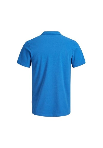 Jack & Jones Jack&jones Basic Erkek Mavi Polo Yaka Tişört