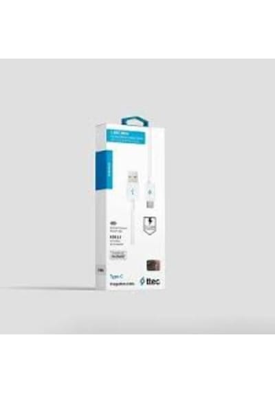 Ttec Type-C Şarj Kablosu Beyaz 120Cm Usb 2.0 2Dk12B (388192714)
