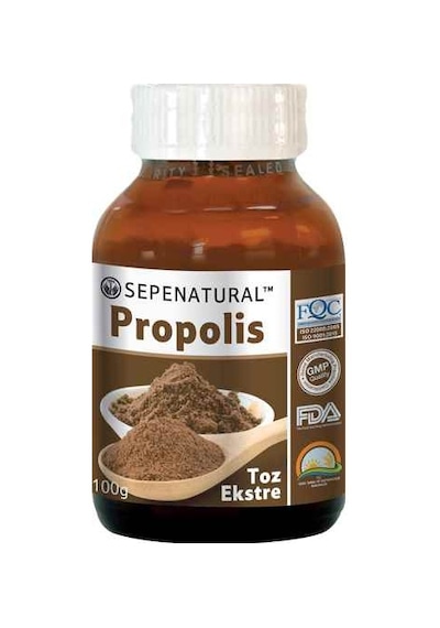 Sepe Natural Propolis Extract Saf Propolis Eki Toz 100 G
