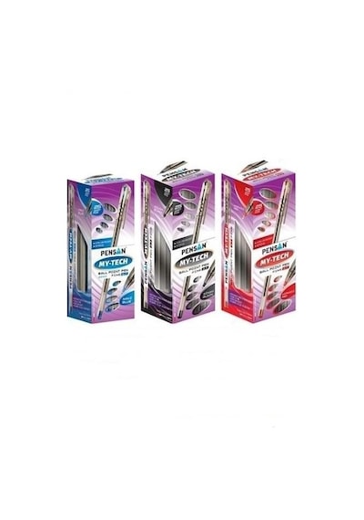 Pensan My-Tech 0.7 MM Tükenmez Kalem 25'li Paket