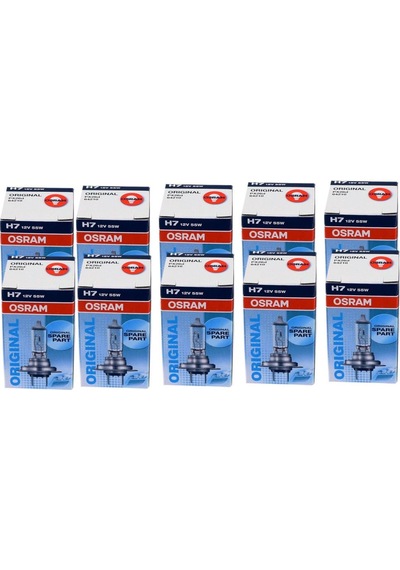 64210 Osram H7 H-7 Ampul  12v-55w 10 Adet germany