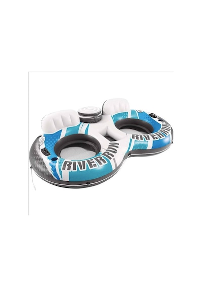 Intex 56827 River Run ikili Mavi Fileli Koltuk 243cm