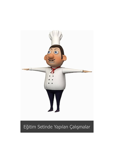 Blender Modelleme, Renklendirme, İskeletlendirme Eğitim Seti