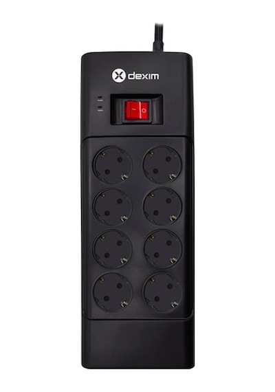 Dexim Sp08dg 8port Akım Koruyucu Priz 1.5 M