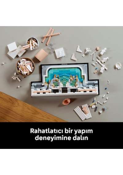 LEGO® Architecture Trevi Çeşmesi 21062 - Yetişkinler için Koleksiyonluk Seyahat Hatırası Yapım Seti (1880 Parça)