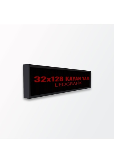Ledgrafik 32x 128 Kırmızı Led Tabela 1