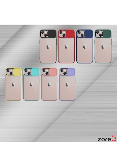 Apple Uyumlu iPhone 13 Mini Zore Lensi Kapak