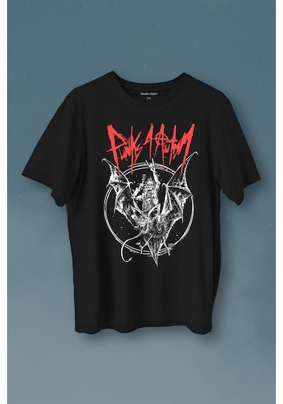 Punk 4 Autism Punk İs Not Dead Music Rock Müzik Baskılı Tişört Unisex T-shirt 001