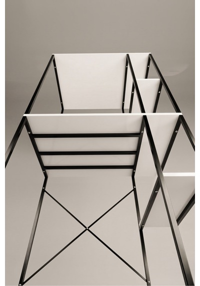 Çamaşır Makinesi Dolabı Yan Raflı Dolap Metal Banyo Organizer Çok Katlı Düzenleyici 264 Siyah Beyaz