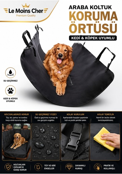 Alfa Romeo Giulietta Super Araba Koltuk Koruma Örtüsü Su Geçirmez Kedi Köpek Kılıfı