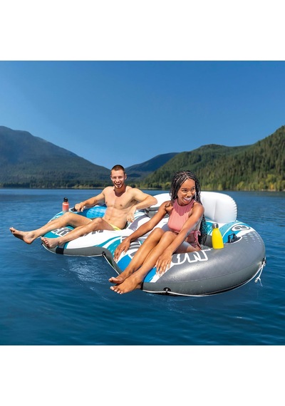 Intex 56827 River Run Çift Taraflı Mavi Fileli Koltuk 243 Cm, Su