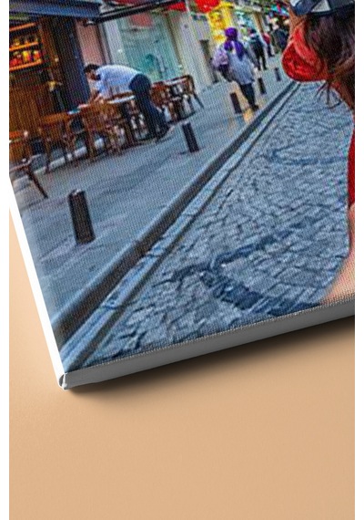 Webstyle Sayılarla Boyama Seti Kasnaklı Galata'da Gezinti 40 X 50 Cm