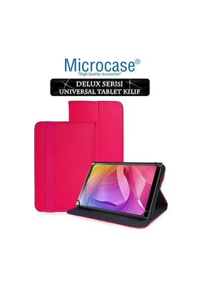 Philips Uyumlu M10 10.1 Tablet Delüx Serisi Universal Standlı Deri Kılıf