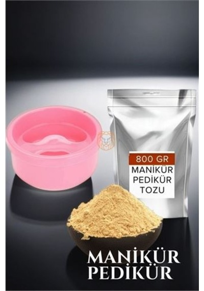 Modacar Manikür Tası Ve Tozu Set 800 Gr