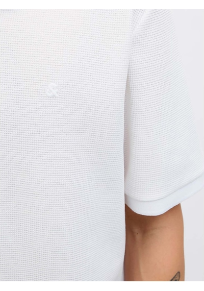Jack & Jones Austin Erkek Beyaz Polo Tişört 12279177-w Beyaz