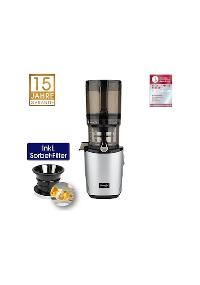 Kuvings Auto8 Lıght Sılver Yavaş Sıkım Slowjuicer Gümüş
