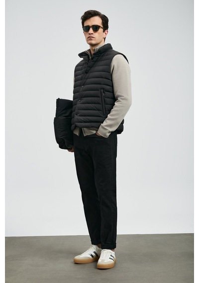 Lufian Anton Smart Erkek Jean Pantolon 112200260 Siyah