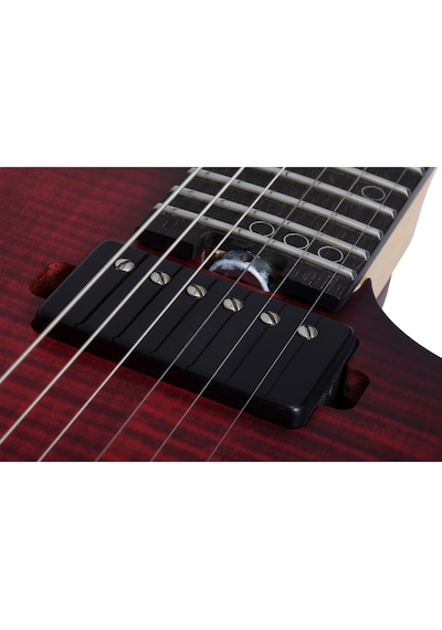Schecter Sunset-6 Extreme Elektro Gitar Scarlet Burst