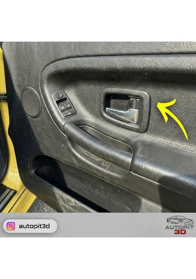 Autopit 3d Bmw E36 Uyumlu Kapı Kolu Çerçevesi Sağ-sol Takım Oto Kapı Kolu Çerçevesi