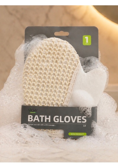 Kabak Lif Banyo Eldiveni Peeling Etkili Vücut Temizleme Lifi Vchy-7006