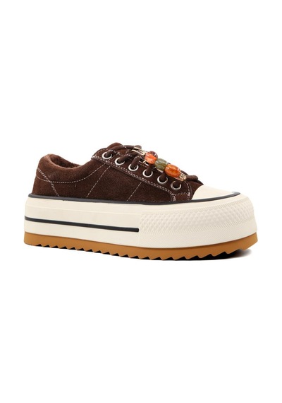 Guja 26k366-1 Kahve Kadın Sneakers