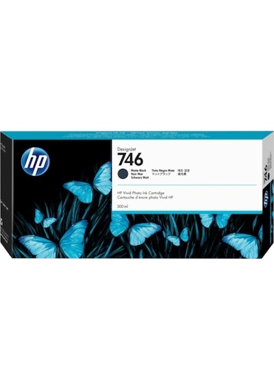 Hp 746 Matte Black Mat Siyah 300 Ml Plotter Kartuşu P2V83A