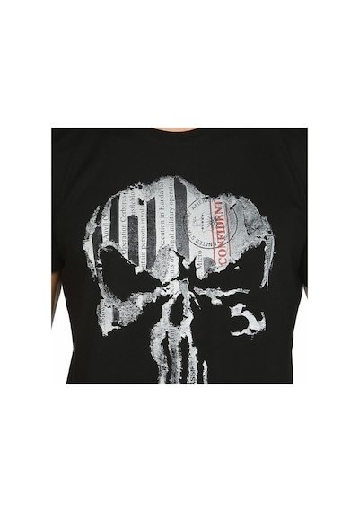 Bant Giyim - The Punisher Siyah Erkek T-Shirt Tişört