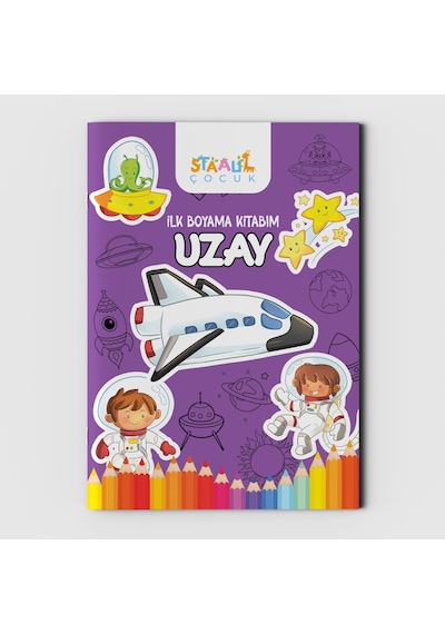 İlk Boyama Kitabım - Uzay