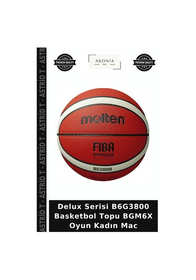 Delux Serisi B6g3800 Basketbol Topu Bgm6x Oyun Kadın Mac