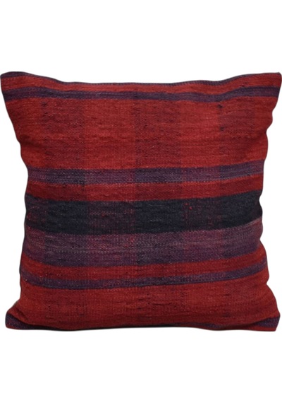 Zehra Abla Halı Yeni El Dokuma Dekoratif Kilim Kırlent Yastık Kılıfı 6057