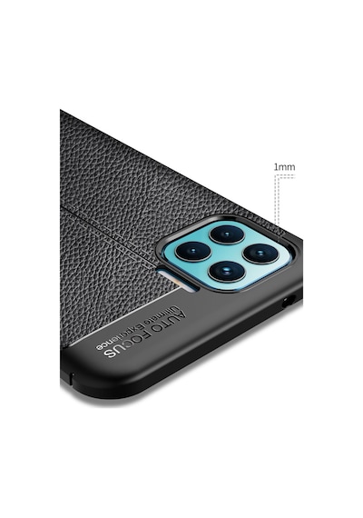 Oppo Reno 4 Lite Uyumlu Kılıf Auto Focus Kapak - Kırmızı