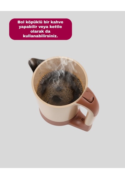 Kettle - 134 - Özellikli Türk Kahvesi Makinesi Tnabilir - Shopgpt - Mini Tasarım