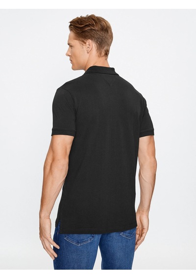 Tommy Hilfiger Tommy Hılfıger Erkek T-shırt Dm0dm15370-bds Siyah