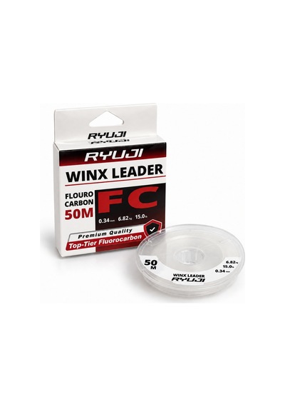 Fluorocarbon Lider Misina - Ryuji Winx Leader - 50 Mt - 0,34mm