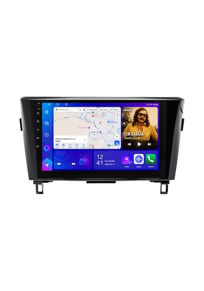 Nissan Qashqai Android Multimedya 2014-2020 360 Kamera Carplay Android Auto 4gb Ram 64gb 9"