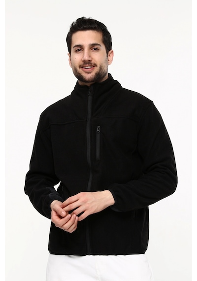 Uniprom Polar Mont Çift Katlı Kalın Kumaş 5 Cepli Siyah - Füme Siyah