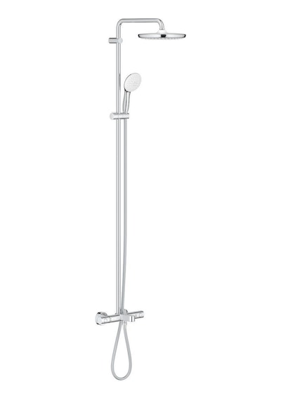 Grohe Tempesta 250 Duş Sistemi Termostatik Banyo Bataryalı - 26672001 Gümüş