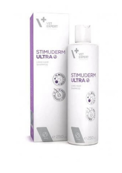 Vetexpert Stimuderm Ultra Uzun Tüylü Köpekler İçin Tüy Dökülmesi Karşıtı Şampuan 250 Ml