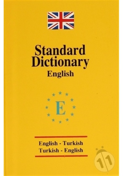 Engin Yayınları İngilizce Türkçe Sözlük Standart Dictionary Sarı