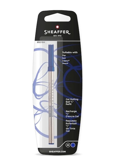 Sheaffer Roller Refili Medium Mavi Blister 8521 Sh Standart