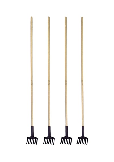 Zeytin Toplama Tırmığı 7 Dişli Ahşap Saplı 150 Cm 4 Adet