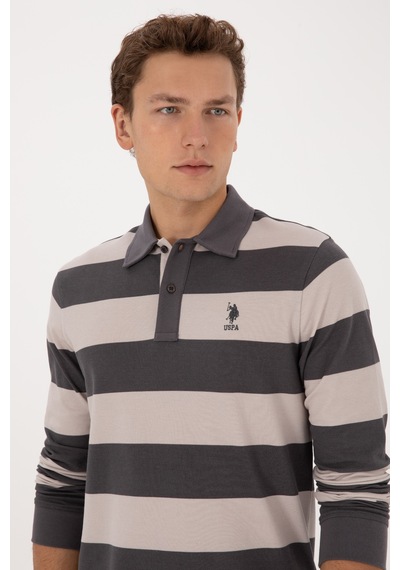 U.s. Polo Assn. Erkek Gri Sweatshirt 50316467-vr024 Grı