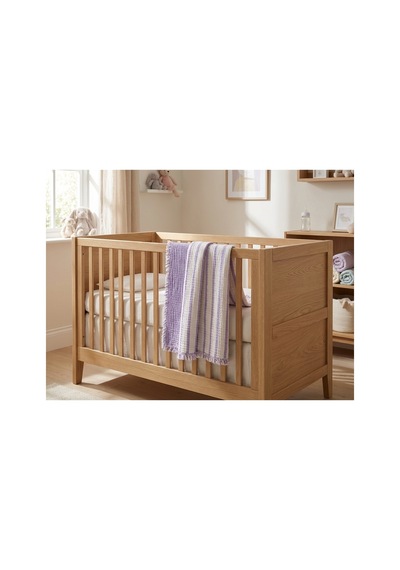 %100 Pamuklu 8 Katlı Multi Müslin Bebek Çocuk Battaniyesi Xl 120x100 Cm Mor - 857854000 Mor