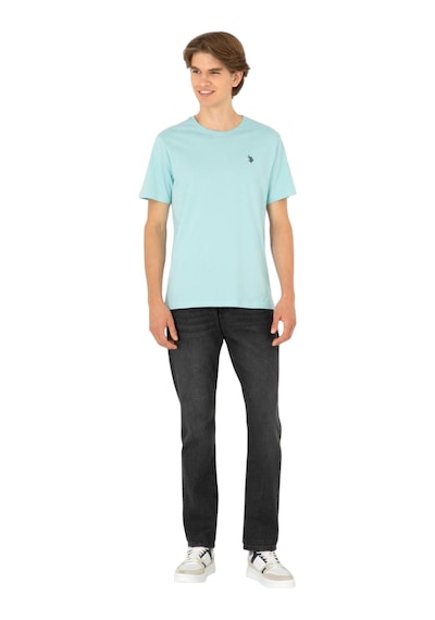U.S. Polo Assn. Erkek Bisiklet Yaka Basic T-shirt Nil